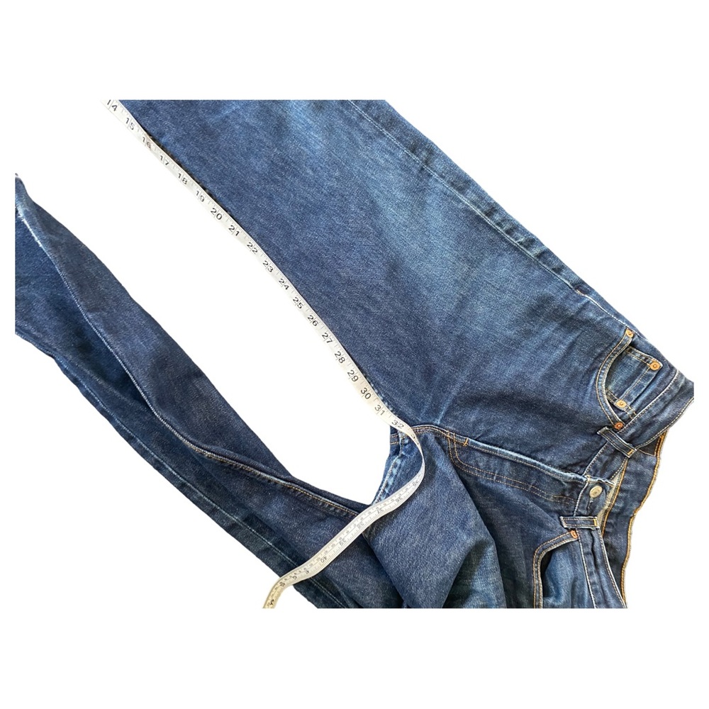 NWOT LEVI’S 501 FOR ANTHRO HIGH WAISTED BUTTON FLY STRAIGHT LEG THE OG OF JEANS - Picture 15 of 16